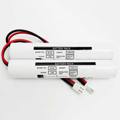 Éclairage d'urgence à LED certifié CB Ni Cd batterie de 3,6 volts SC1200mah