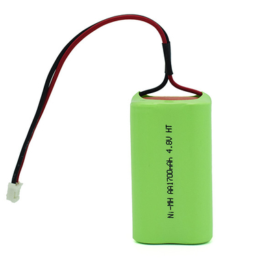 Lumière de sortie d'urgence Piles à haute température NiMH AA1700mAh 4.8V