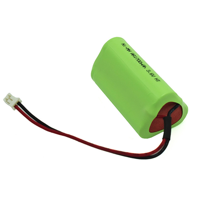 Cellule de batterie à haute capacité 3,6 V AA1700mAh Ni Mh pour l'éclairage d'urgence et les outils électriques