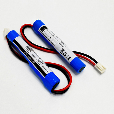 Éclairage d'urgence 600 mAh 6,4 Volt LiFePO4 Piles de type bâton