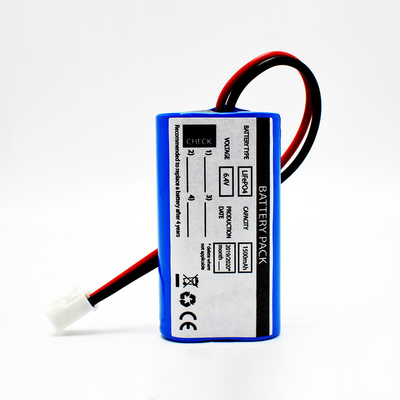 Éclairage solaire d'urgence Utilisation côte à côte Type LiFePO4 Piles 1500mAh 6,4 Volt