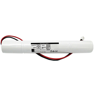 Batterie Ni-Cd D4000mAh 4.8V 19.2Wh Éclairage d'urgence Type de batterie