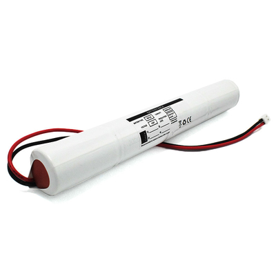 Batterie Ni-Cd D4000mAh 4.8V 19.2Wh Éclairage d'urgence Type de batterie