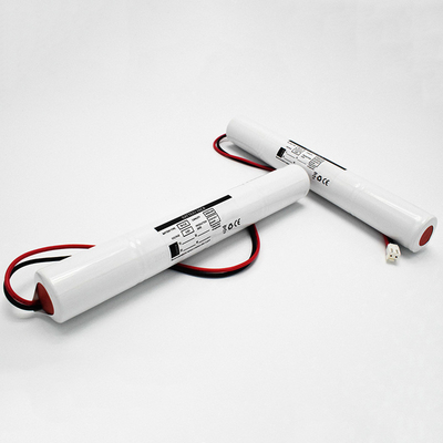 Batterie Ni-Cd D4000mAh 4.8V 19.2Wh Éclairage d'urgence Type de batterie