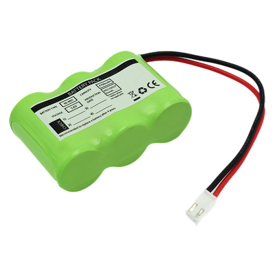 3S1P côté à côté Type 3.6V Ni-Mh C4700mAh Batterie rechargeable à haute température OEM PVC