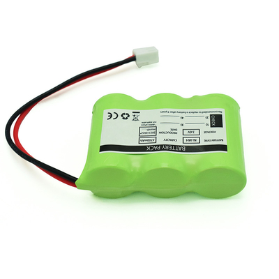 3S1P côté à côté Type 3.6V Ni-Mh C4700mAh Batterie rechargeable à haute température OEM PVC