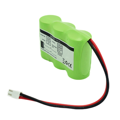 3S1P côté à côté Type 3.6V Ni-Mh C4700mAh Batterie rechargeable à haute température OEM PVC