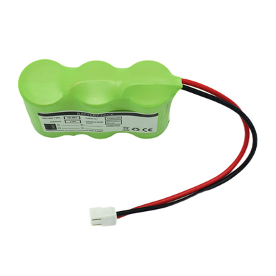3S1P côté à côté Type 3.6V Ni-Mh C4700mAh Batterie rechargeable à haute température OEM PVC