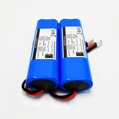 Batterie cylindrique 18650*4 Cellules 3000mAh 6.4V SBS LiFePO4 Batterie à haute température