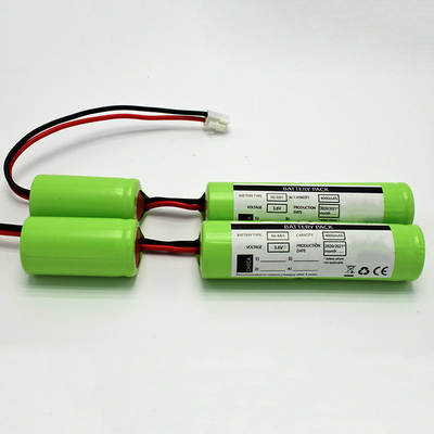 temps rechargeables du paquet C4000mAh de batterie de Ni MH de 0.1C les 3,6 V 500 font un cycle