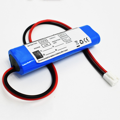 Papier d'orge de la batterie 12,8 V 600mAh de l'éclairage de secours 12V LiFePO4