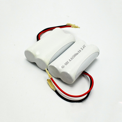 Batteries à hautes températures 2.4V AA1500mAh de lumière de sortie de secours d'hydrure en métal de nickel
