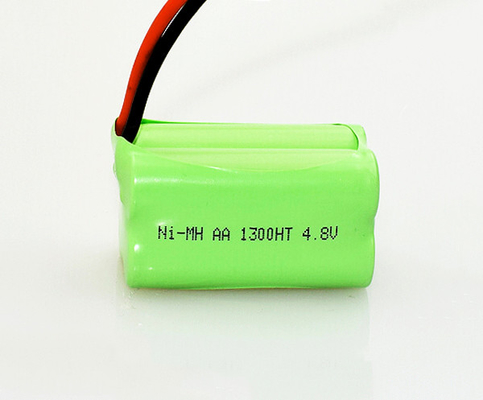 Batteries aa rechargeable 1300mAh 4.8V de lumière de sortie de secours de NiMH