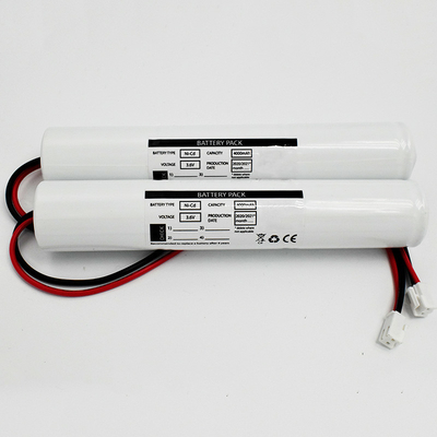 Connecteur rechargeable des batteries 4000mAh 3,6 V JST VH 2P de lumière de sortie de secours