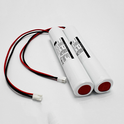 Connecteur rechargeable des batteries 4000mAh 3,6 V JST VH 2P de lumière de sortie de secours