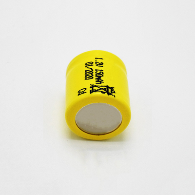 1,2 cellule rechargeable de l'éclairage de secours de batterie de Cd de Ni de V 150mAh