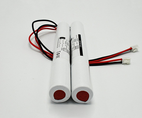 La batterie rechargeable de Cd de Ni emballe C2500mah 4.8V pour l'éclairage de secours