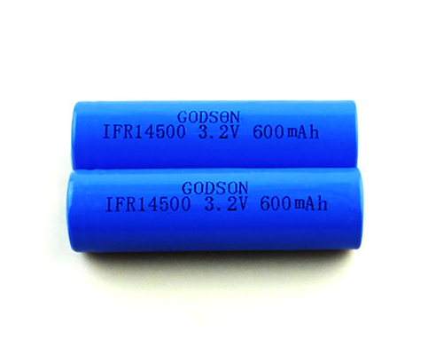 Cv de cc chargeant la cellule de la batterie IFR14500 Regarchable 3,2 V 600mAh de 12V LiFePO4