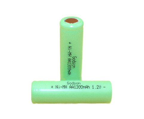 batterie de Ni MH de la batterie aa 1300mAh de signe de sortie de secours de 1.2V 0.1C