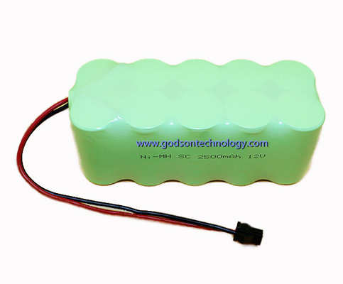 Sc rechargeable 2500mAh de la batterie 12V de NiMH de batteries de lumière de sortie de secours