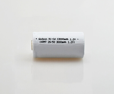 Type de bâton de batterie de C3000mAh 1,2 V NiCd pour des éclairages de secours
