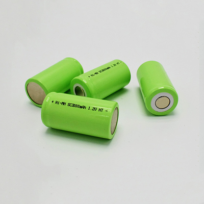 Cellule à hautes températures de 3,6 de V de Ni MH de batterie HT de l'éclairage de secours SC3000mAh 1.2V