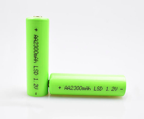 Cellule de batterie à hautes températures de Ni MH de 3,6 V aa 2300mAh 1.2V pour l'éclairage de secours