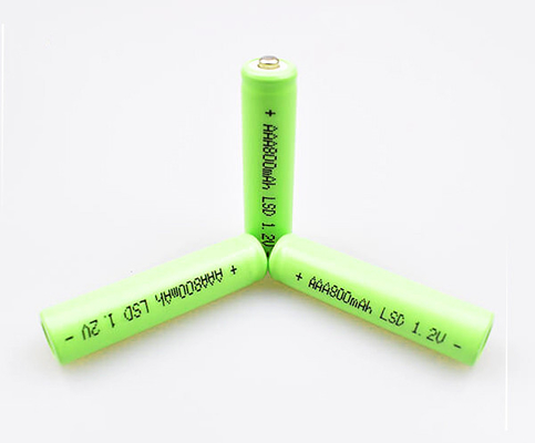 Cellule de batterie de Ni MH de D.C.A. 800mAh 1.2V pour des éclairages de secours