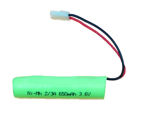 Batteries de bâton de la batterie 2A 3A 650mAh 3.6V de signe de sortie de secours de Ni MH