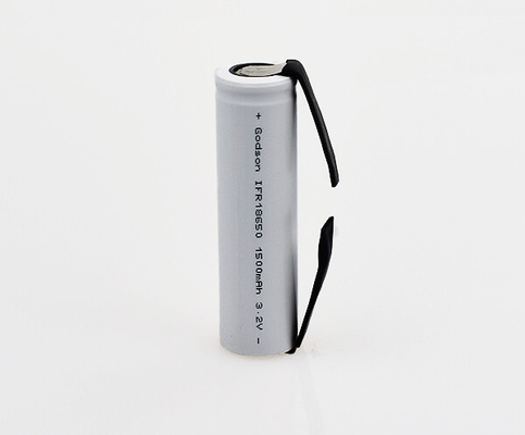 bâton simple de la lumière 18650 de secours de batterie de phosphate de fer de lithium de 1500mAh 3,2 V