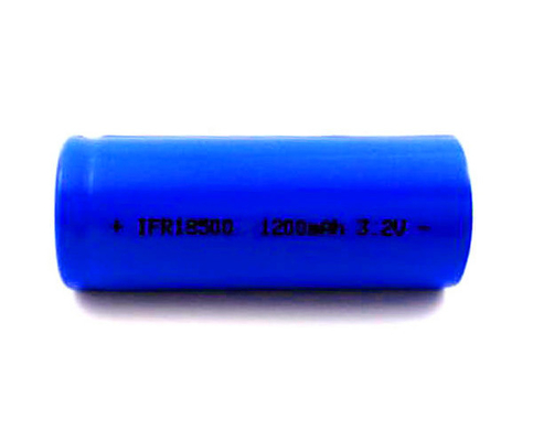 Les cellules LiFePO4 cylindrique sortent le paquet léger 18500 3.2V 1200mAh de batterie