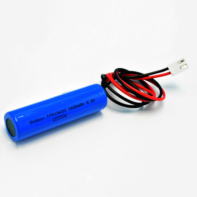 Batteries cylindrique LiFePO4 IFR18650 1600mAh 3.2V de lumière de sortie de secours