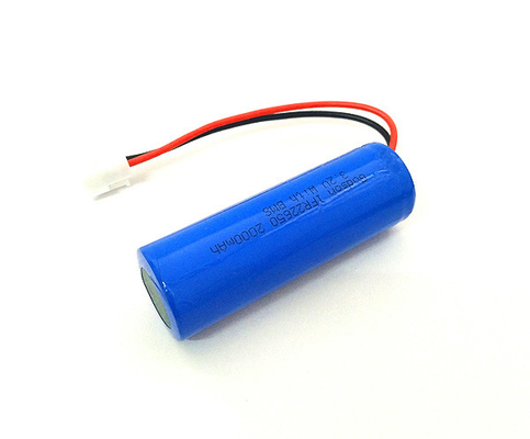 Batteries rechargeables de la batterie 3,2 V IFR22650 2000mAh de signe de sortie de secours LiFePO4