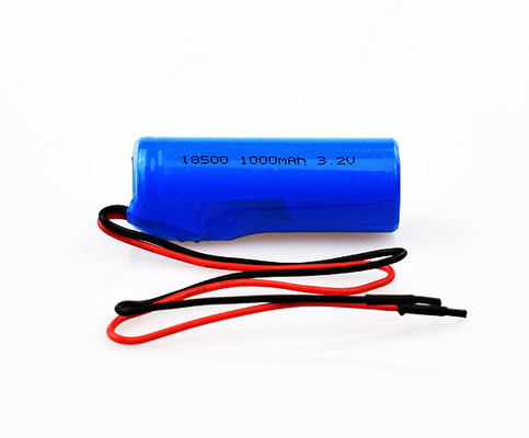 Batterie LiFePO4 au lithium pour le panneau de sortie d'urgence 18500 3.2V 1000mAh