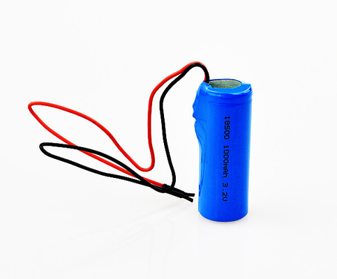 Batterie LiFePO4 au lithium pour le panneau de sortie d'urgence 18500 3.2V 1000mAh