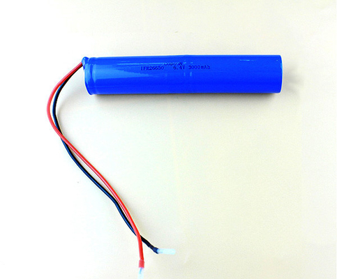 LiFePo4 volt 3000mAh du paquet 6,4 de batterie du lithium IFR26650 pour l'éclairage de secours