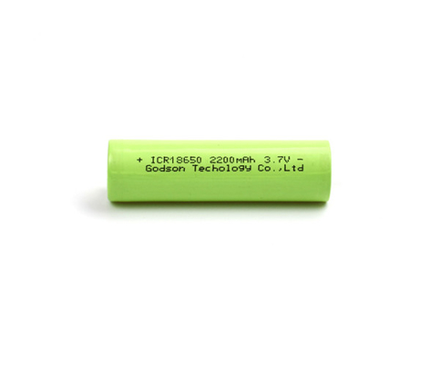 ion rechargeable de lithium des batteries ICR18650 3.7V de fer du lithium 2200mAh