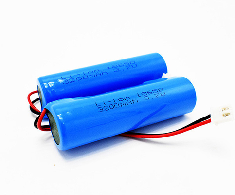 Veste de PVC de 3200 MAh Emergency Light Lithium Battery ICR18650 3.70V
