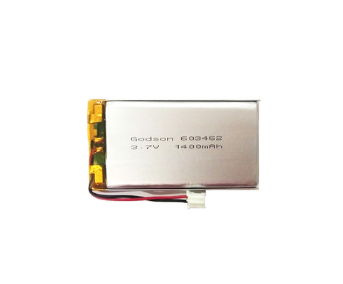Batterie de polymère de lithium de l'appareil d'éclairage 603462 1400mAh 3.7V à vendre