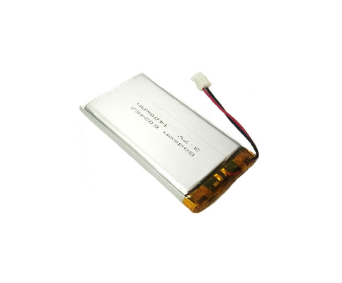 Batterie de polymère de lithium de l'appareil d'éclairage 603462 1400mAh 3.7V à vendre