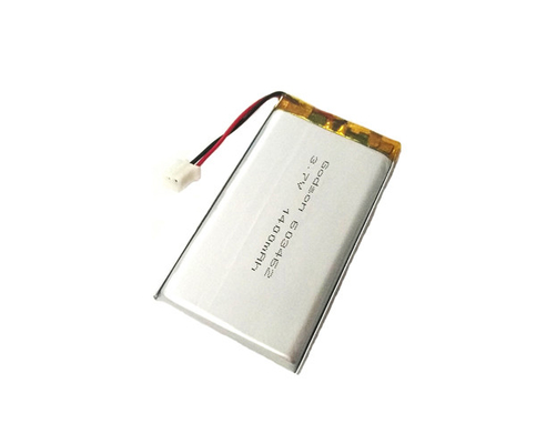 Batterie de polymère de lithium de l'appareil d'éclairage 603462 1400mAh 3.7V à vendre