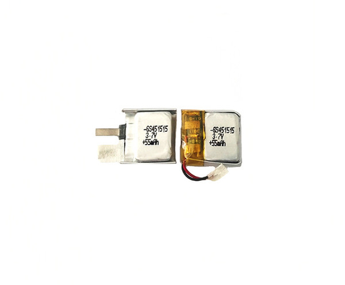 Batterie 55mAh de polymère du lithium 451515 3,7 volts avec la bonne sécurité
