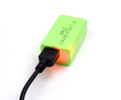 Température de batterie au lithium de l'éclairage de secours 9V 250mAh basse avec USB