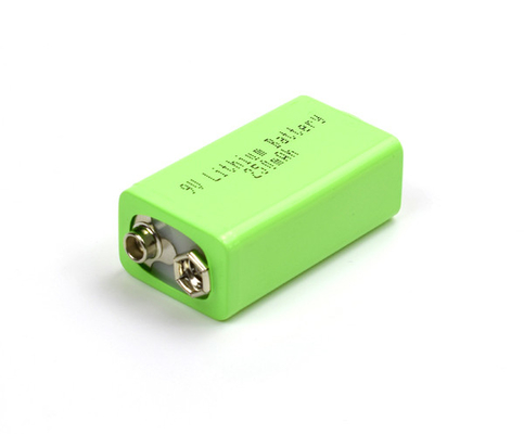 Température de batterie au lithium de l'éclairage de secours 9V 250mAh basse avec USB