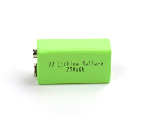 Température de batterie au lithium de l'éclairage de secours 9V 250mAh basse avec USB