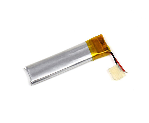 Batterie de Li-polymère de lumière de secours 310938 75mAh 3.7V avec le connecteur
