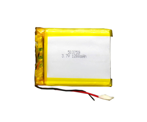 1200mAh lithium Ion Battery Emergency Light 503759 3,7 V 24g