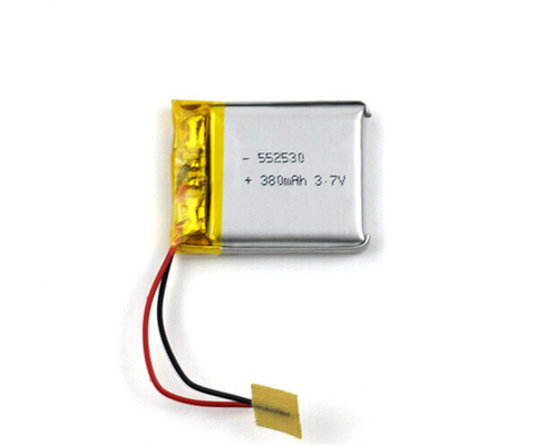 552530 paquet d'Ion Battery Emergency Light 380mAh 3.7V Lipo de lithium