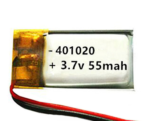 55 cellule rechargeable d'OEM 3,7 V de lumière de MAh Lithium Ion Battery Emergency