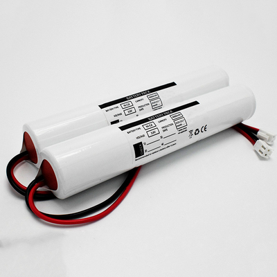 le paquet d'énergie de la batterie 3.6V de Cd de Ni de lumière du secours 4000mAh à hautes températures résistent